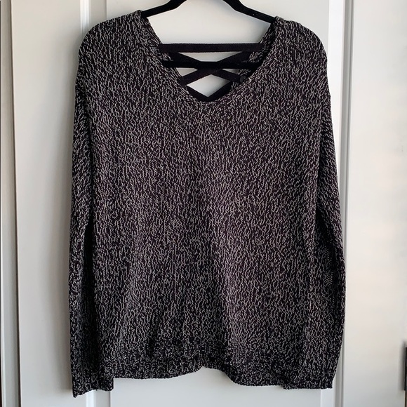 Sweaters - Fun lace up sweater.
